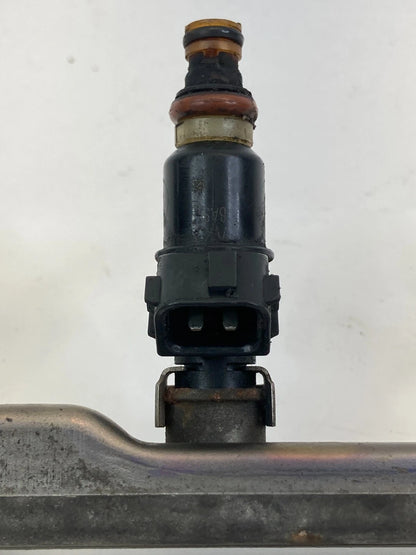 2003-2007 HONDA ACCORD 2.4L CYL AT ENGINE FUEL RAIL W/ FUEL INJECTORS SET 4 OEM