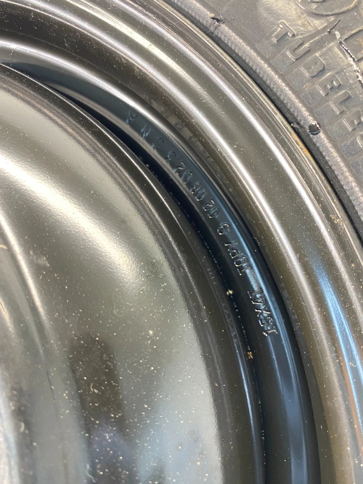 06-11 HONDA CIVIC EMERGENCY SPARE TIRE WHEEL RIM COMPACT DONUT T125/70D15 OEM