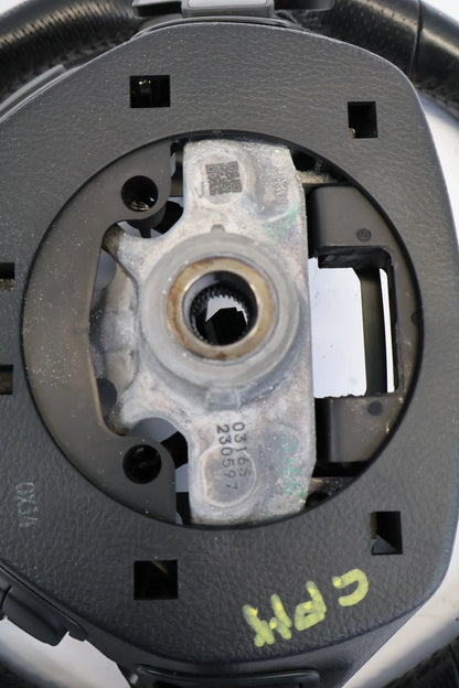 2011 SUZUKI KIZASHI 2.4L LEATHER STEERING WHEEL PADDLE SHIFTER BLACK OEM