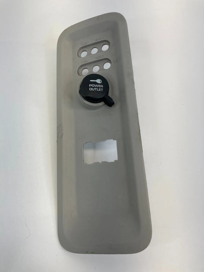 2008 2009 DODGE GRAND CARAVAN POWER OUTLET SOCKET COVER TRIM BEZEL 1CP83ES3AD
