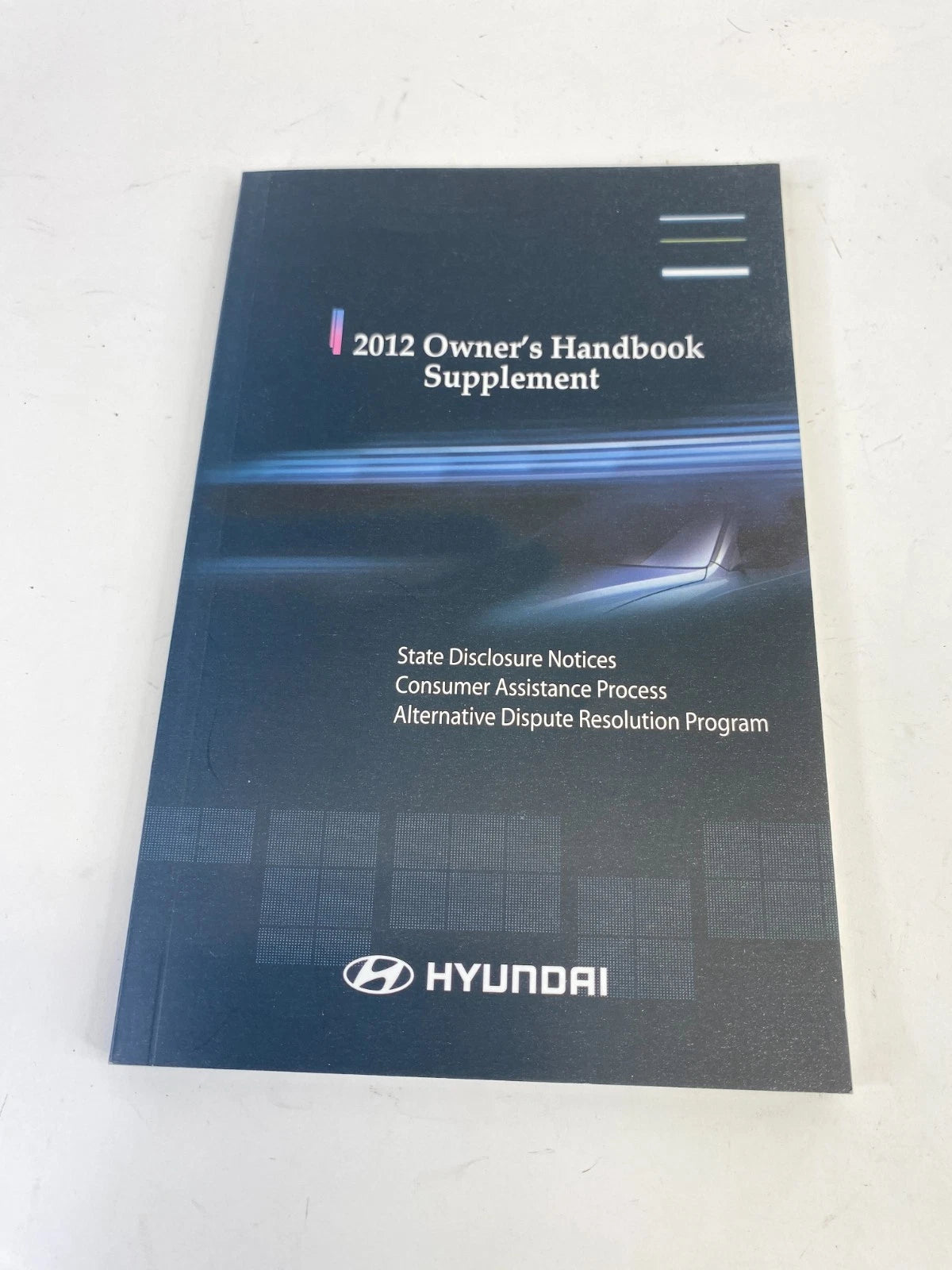 2012 Hyundai Santa Fe Owner's Guide Manual Book Information Set W/ Case