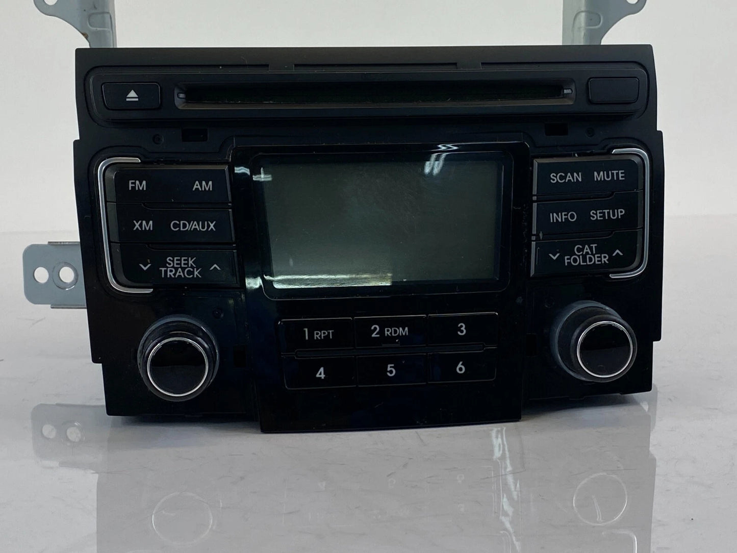 2011 HYUNDAI SONATA AM/FM XM RADIO CD PLAYER RECEIVER UNIT 96180-3Q000 OEM
