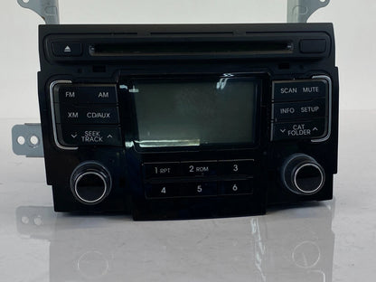 2011 HYUNDAI SONATA AM/FM XM RADIO CD PLAYER RECEIVER UNIT 96180-3Q000 OEM