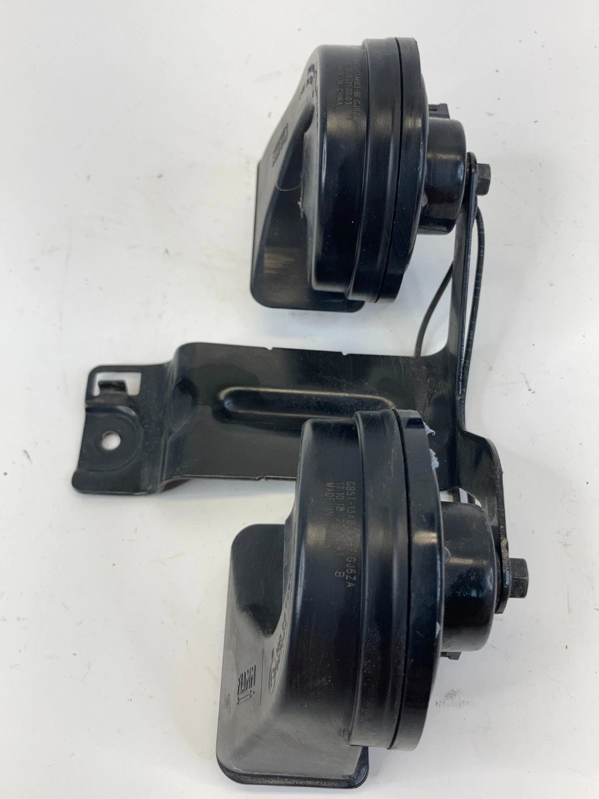 13-19 FORD POLICE INTERCEPTOR LOW & HIGH TONE HORN ALARM SIREN SIGNAL E3007044