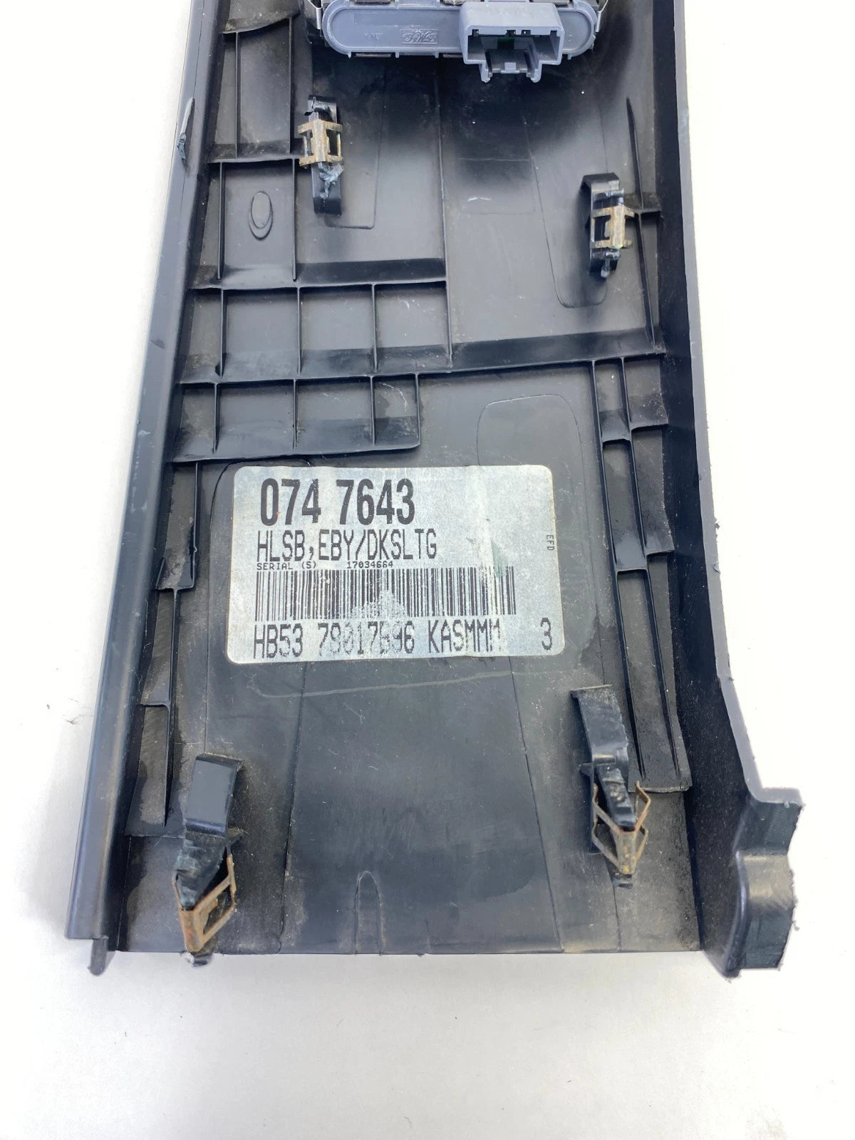 11-15 FORD EXPLORER 16-19 INTERCEPTOR UTILITY DASH SWITCH BEZEL BB53-78017B96