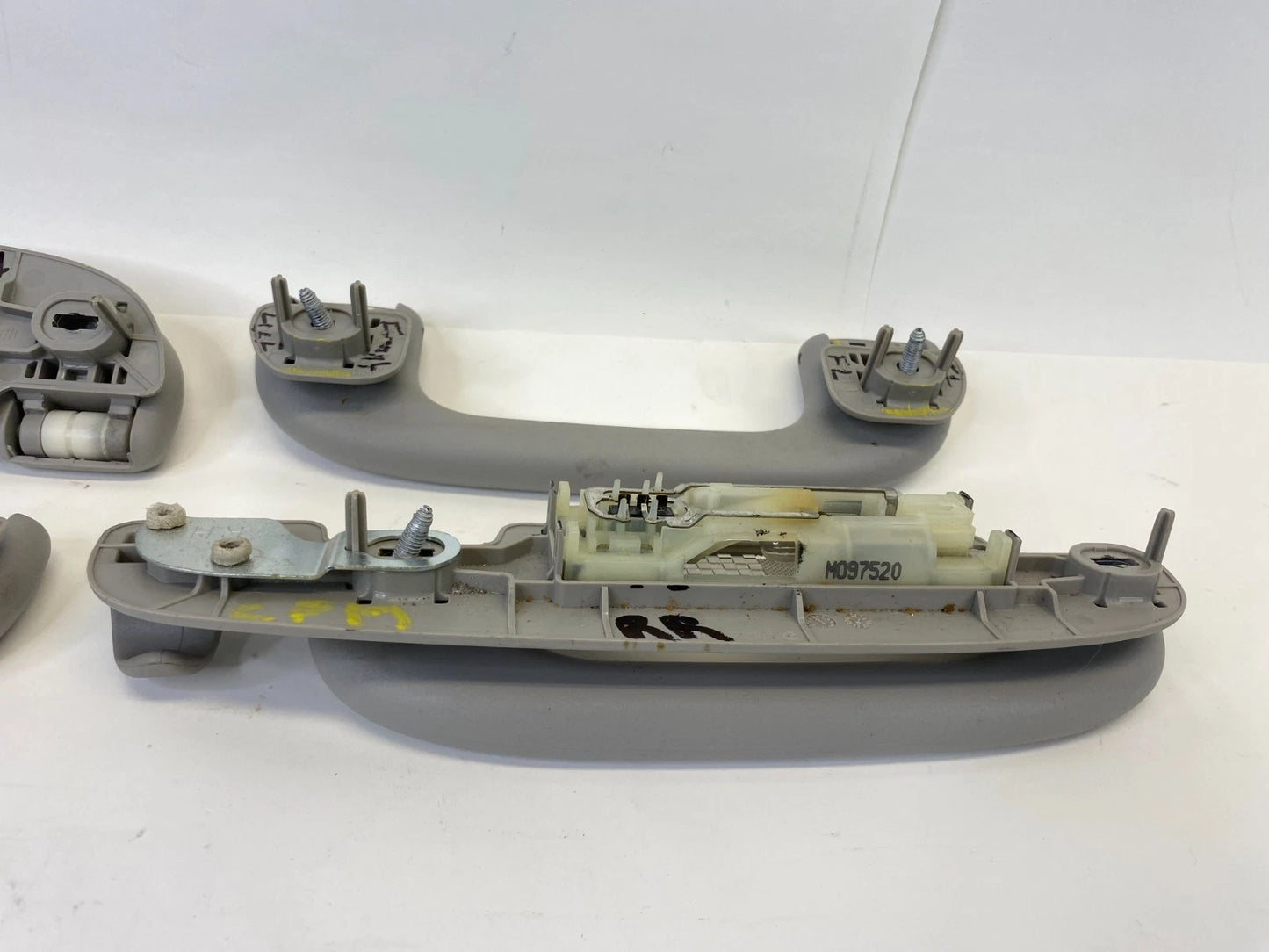 2007-2012 MERCEDES GL450 INTERIOR ROOF GRAB HANDLES WITH LIGHTS SET OF 4 OEM