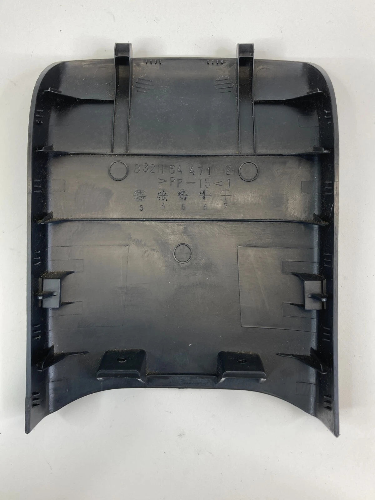 2004-2009 MAZDA 3 REAR CENTER CONSOLE LID CAP COVER TRIM OEM FACTORY B32H64471