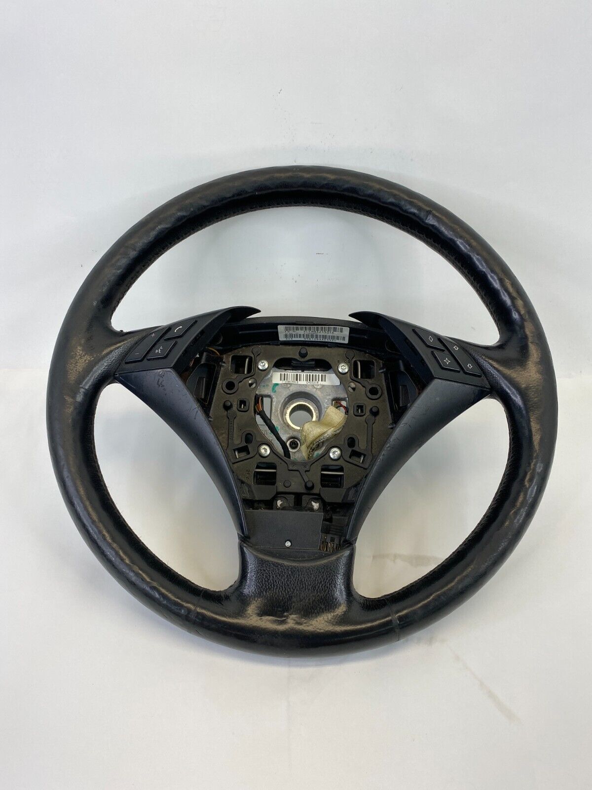 2006 2007 BMW 530i Driver Steering Wheel w/ Multi Funtion Control Switch OEM