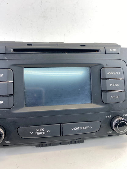 2015-2017 KIA SEDONA AM/FM RADIO RECEIVER CD DISC PLAYER 96160-A9000WAC OEM