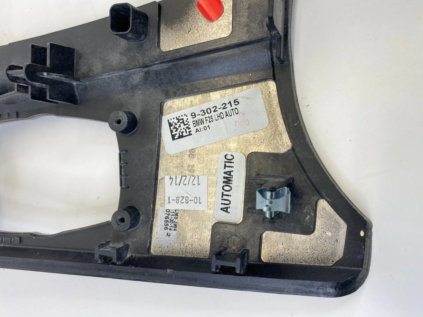 2015-2017 BMW X3 CENTER CONSOLE SHIFT SHIFTER BEZEL COVER TRIM MOLDING PANEL OEM