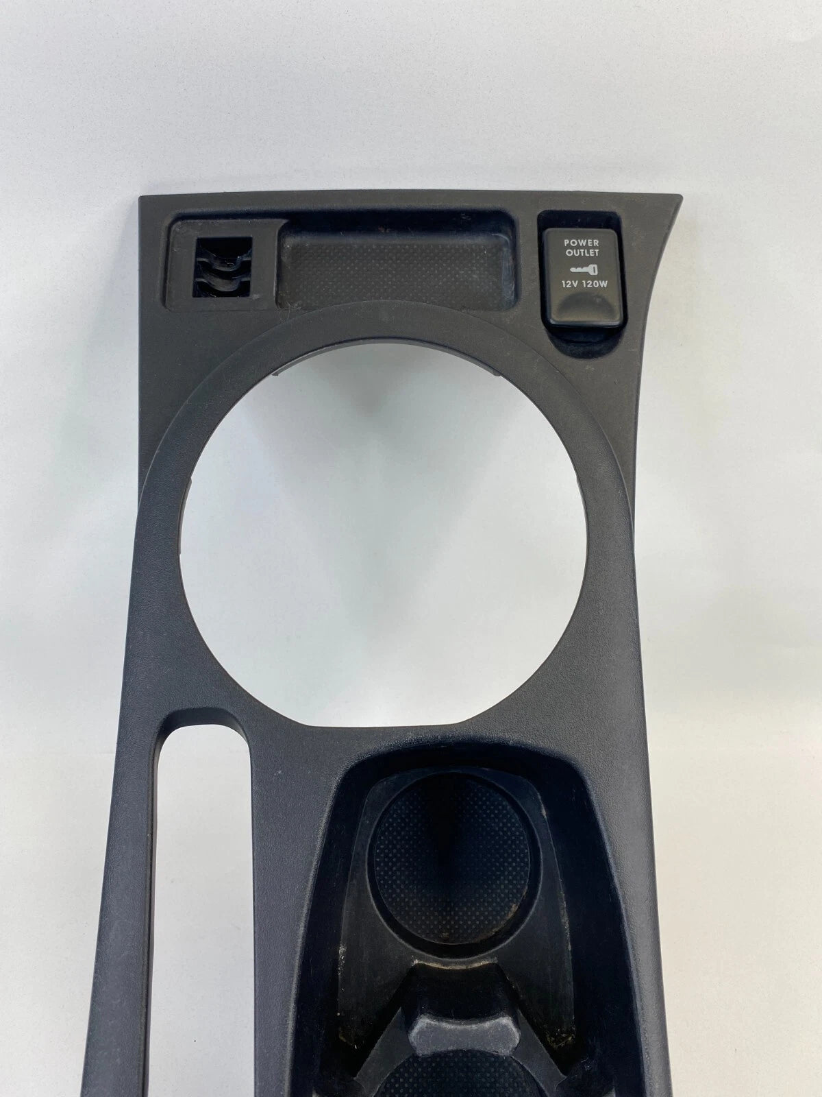 2004-2007 MITSUBISHI GALANT CENTER CONSOLE GEAR SHIFTER BEZEL CUP HOLDER PANEL