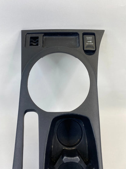 2004-2007 MITSUBISHI GALANT CENTER CONSOLE GEAR SHIFTER BEZEL CUP HOLDER PANEL