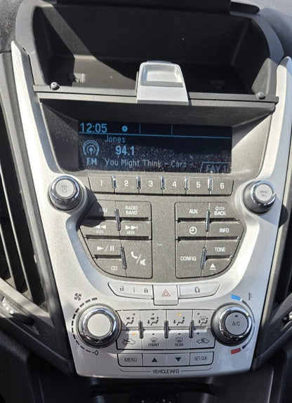2012-2015 CHEVROLET EQUINOX RADIO HEATER CONTROL PANEL MONITOR 22880241 OEM