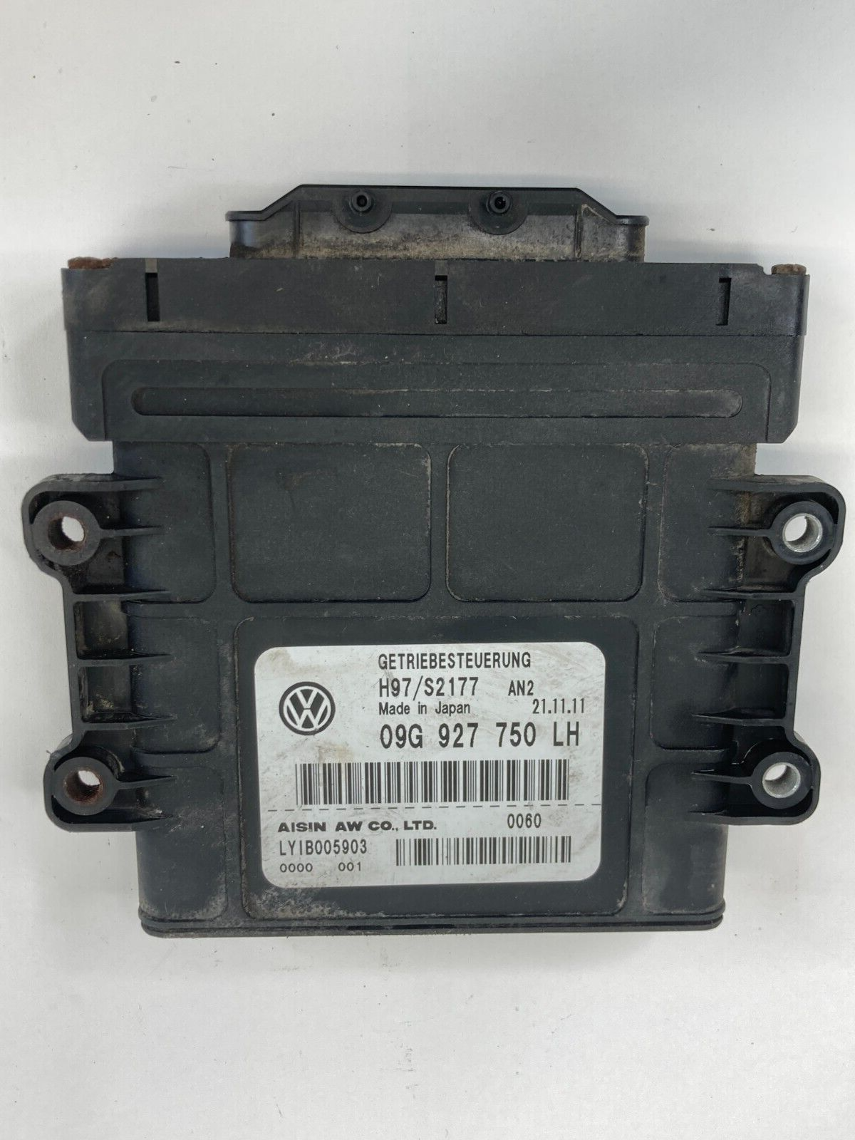 12-14 Volkswagen Passat 2.5L Automatic Transmission Control Module 09G-927-750