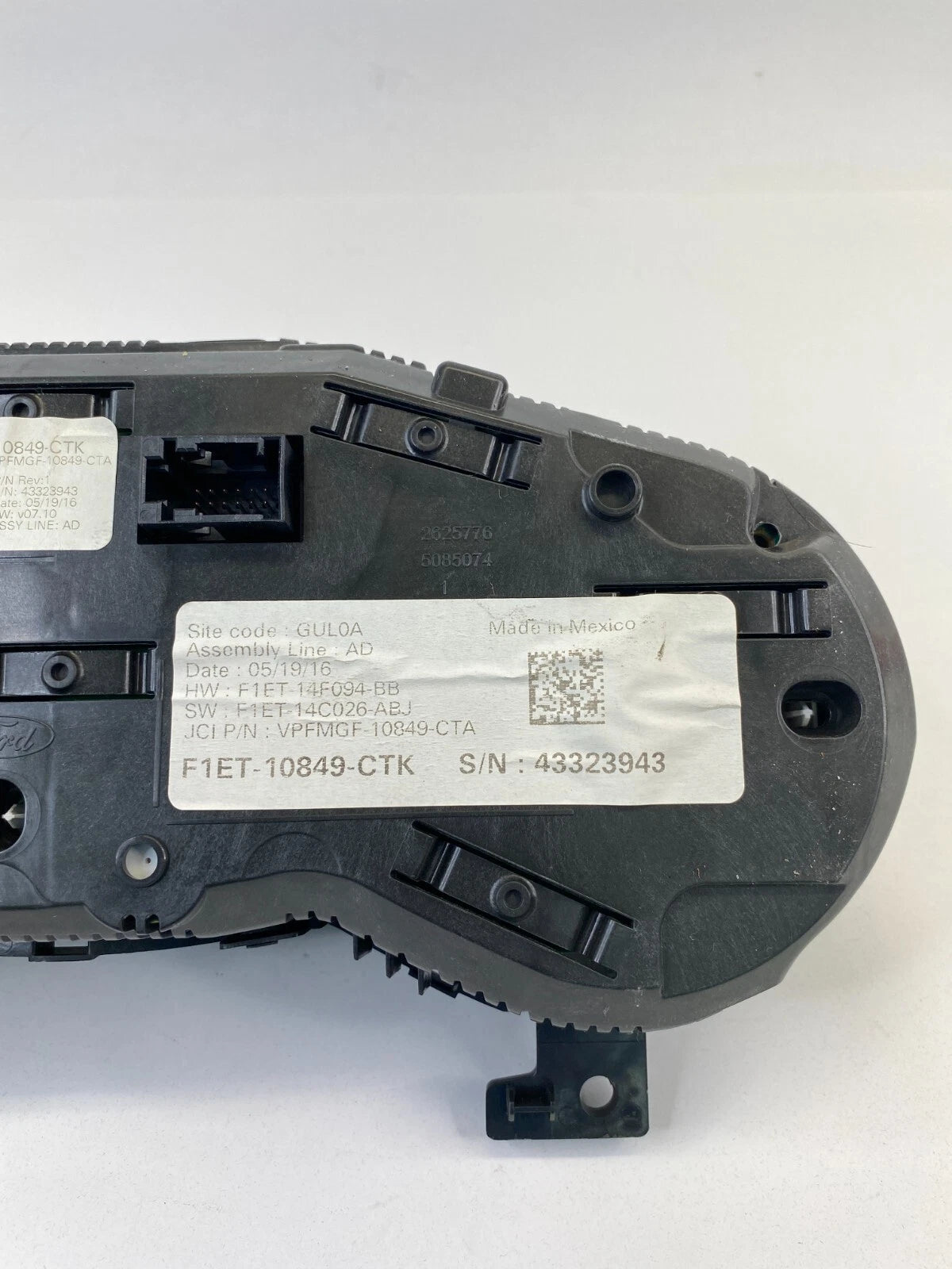 2016 FORD FOCUS INSTRUMENT CLUSTER SPEEDOMETER GAUGES 19K MILES F1ET-10849-CTK