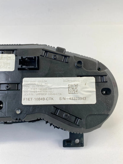 2016 FORD FOCUS INSTRUMENT CLUSTER SPEEDOMETER GAUGES 19K MILES F1ET-10849-CTK