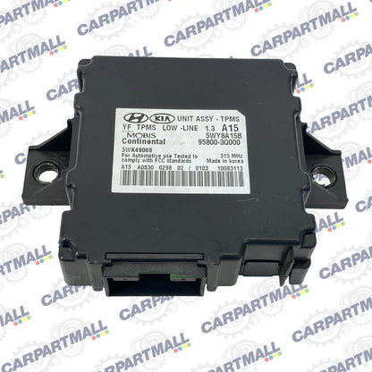 11-14 HYUNDAI SONATA TPMS TIRE PRESSURE MONITOR CONTROL MODULE 95800-3Q000 OEM