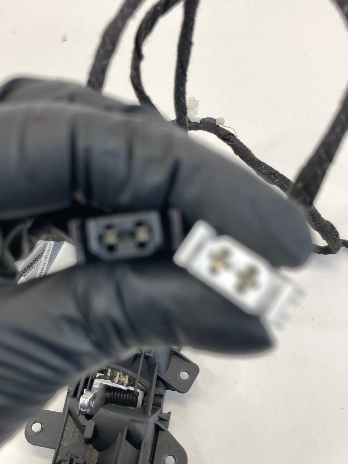 2009-2016 Audi A4 Quattro Rear Left Side Interior Door Handle w Lock Switch OEM