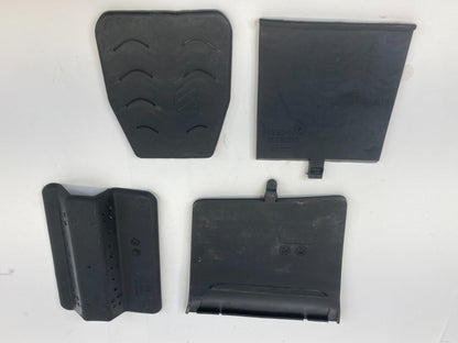 2003-2011 Saab 9-3 93 Sedan Center Console Rubber Mat Liner Set 12790314 OEM