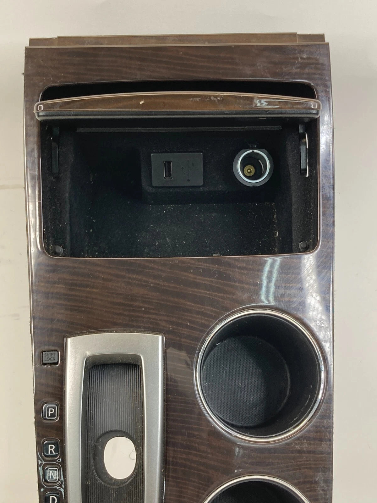 2013 2014 NISSAN ALTIMA CENTER CONSOLE CUP HOLDER SHIFTER BEZEL STORAGE OEM