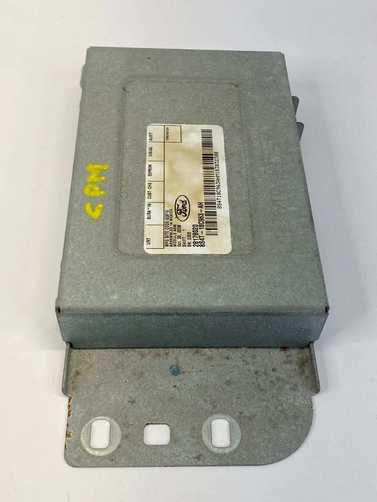 2008 2009 FORD ESCAPE SIRIUS SATELLITE RADIO AUDIO CONTROL MODULE 8S4T-18C963-AH