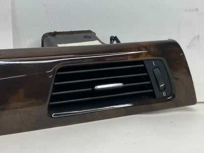 2007 2008 BMW 328XI FRONT DASHBOARD TRIM MOLDING BEZEL W/ AIR VENT 52850610 OEM