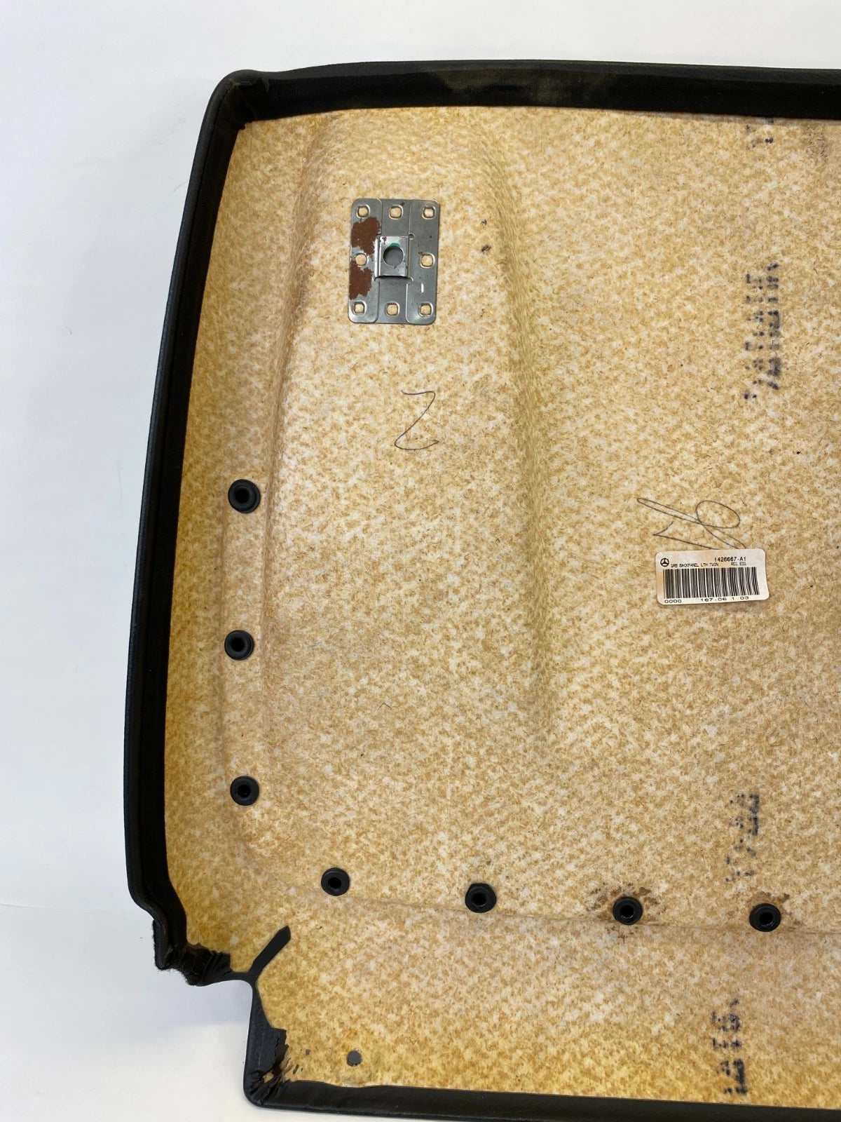 2007-2012 MERCEDES-BENZ GL450 FRONT RIGHT PASSENGER SEAT BACK COVER PANEL OEM