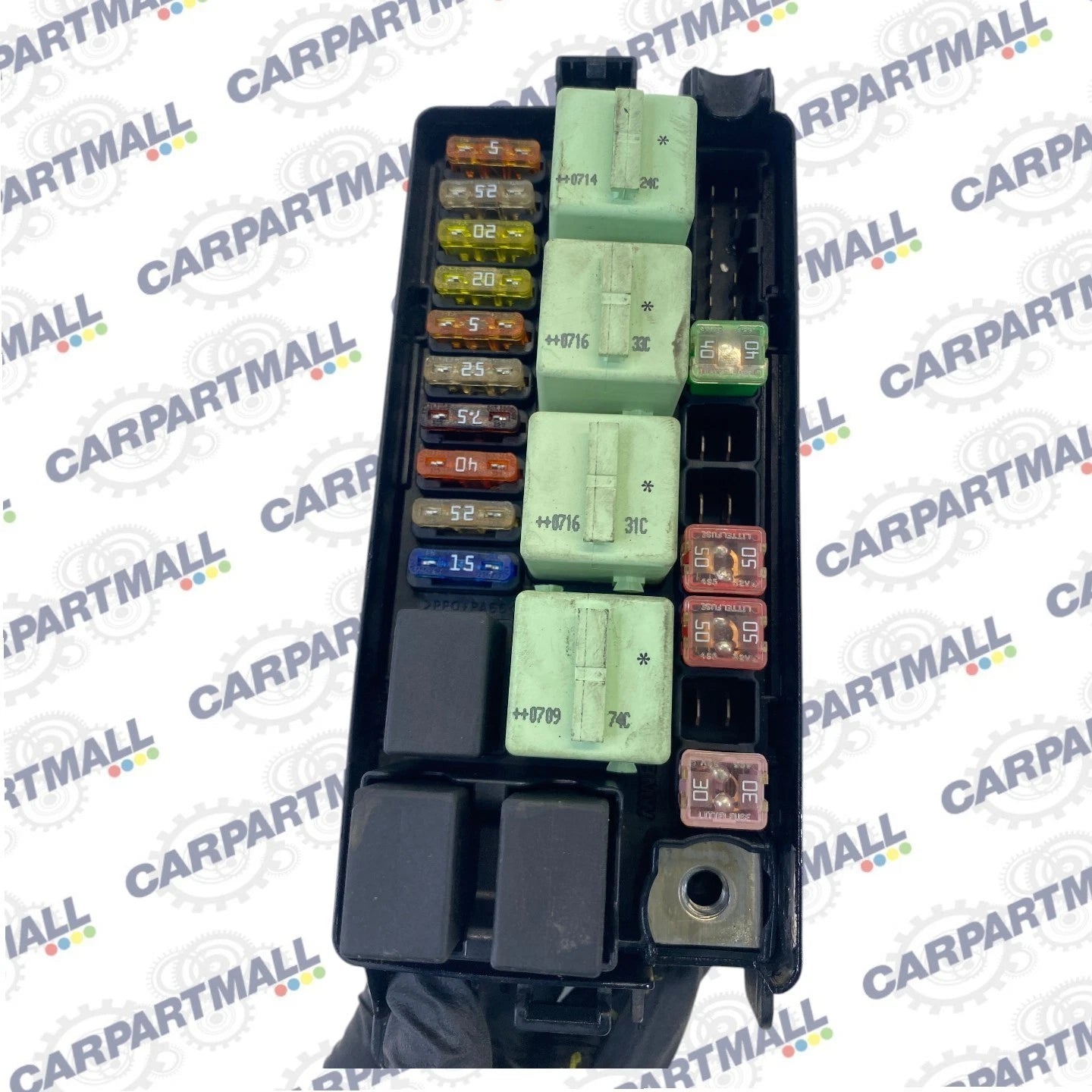 2004-2008 MINI COOPER 1.6L L4 M/T ENGINE BAY FUSE RELAY BOX 3449504-01 OEM