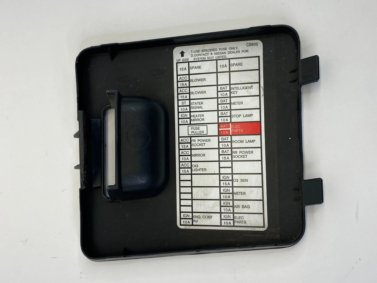 2003 2004 2005 NISSAN MURANO DASH FUSE BOX DOOR LID CAP COVER 68964-CA000 OEM