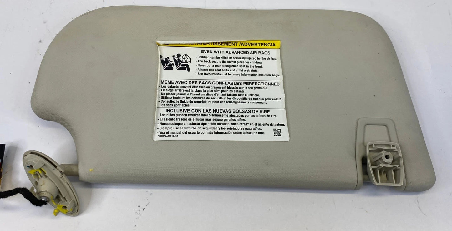 2013-2018 FORD FOCUS SUN VISOR PAIR DRIVER PASSENGER FRONT LH RH SET OEM FACTORY