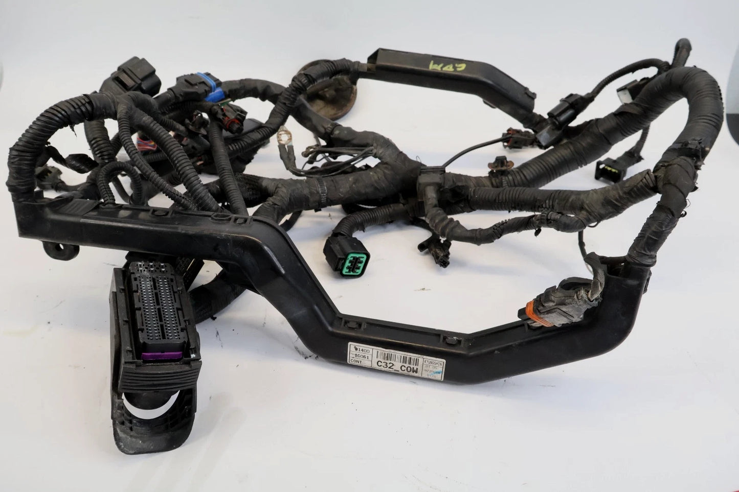 2006-2009 KIA RIO 1.6L AUTOMATIC ENGINE CONTROL WIRING HARNESS OEM 91400-1G061