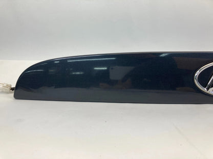 2006 2007 HYUNDAI ACCENT REAR LIFTGATE TAILGATE LICENSE MOLDING W/ EMBLEM & LAMP