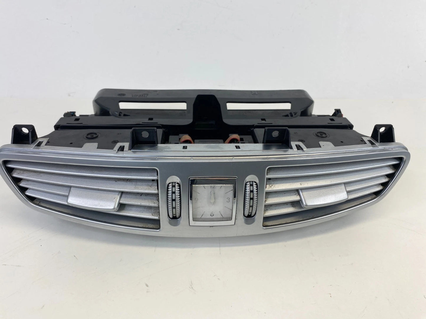 2007-2014 MERCEDES-BENZ CL550 CENTER DASH CLOCK W/ AC AIR VENT TRIM PANEL