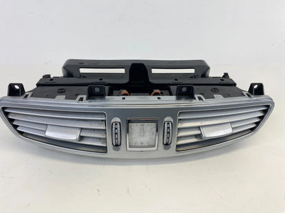 2007-2014 MERCEDES-BENZ CL550 CENTER DASH CLOCK W/ AC AIR VENT TRIM PANEL