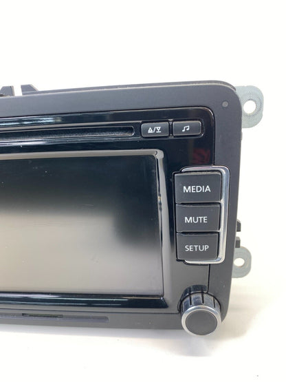 09-11 Volkswagen VW CC Radio AM/FM CD Disc Player Screen 1K0-035-180-AC OEM