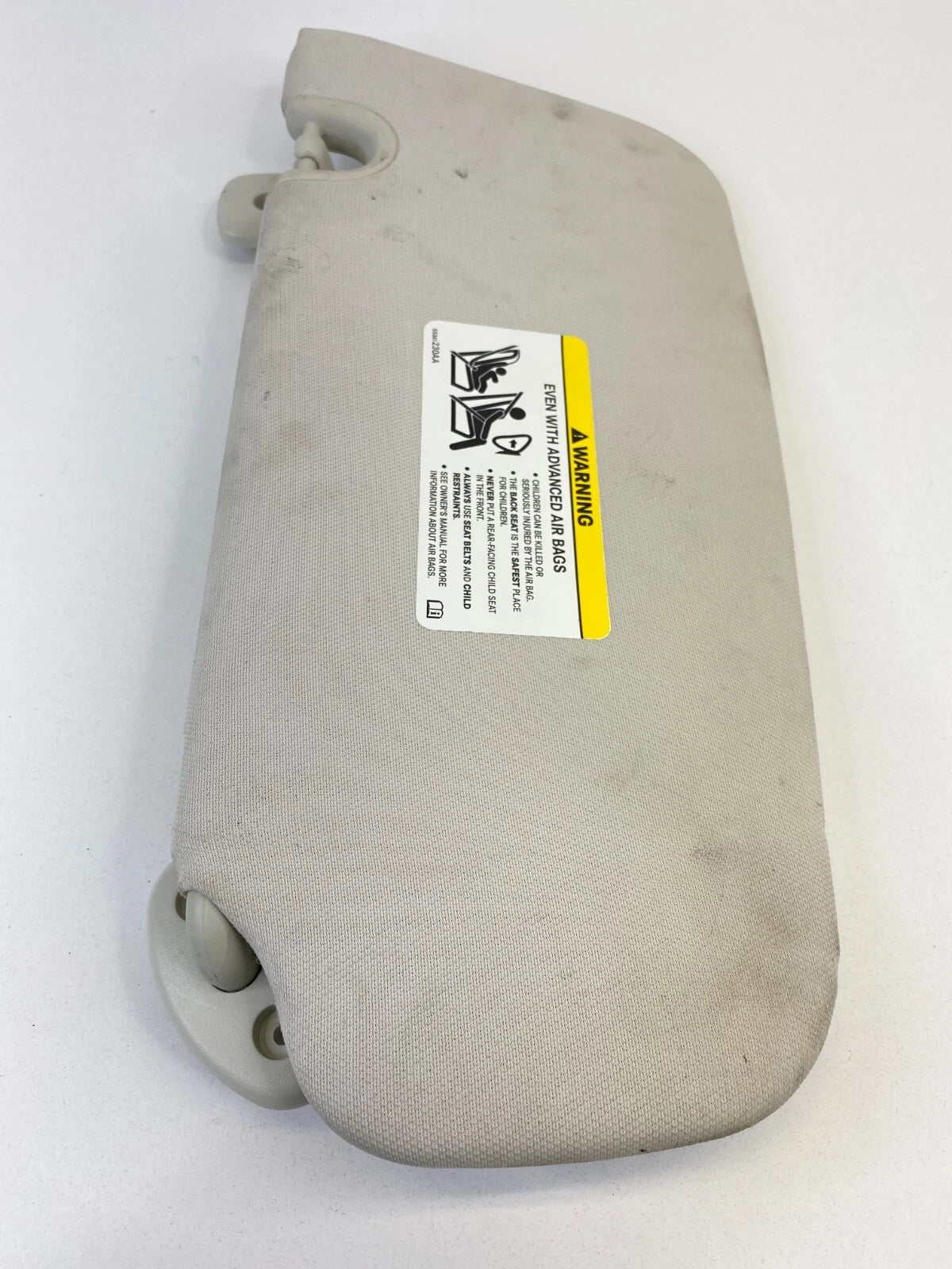 2010-2012 DODGE CALIBER RIGHT PASSENGER SUNVISOR SUN VISOR SHADE CLOTH OEM