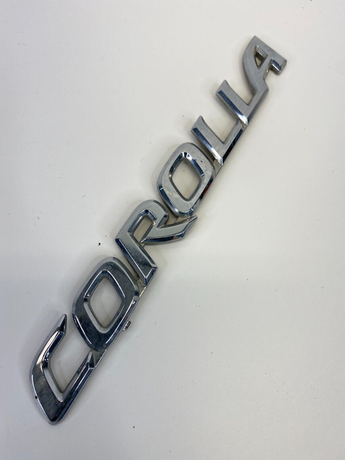 2003-2008 Toyota Corolla Rear Trunk Lid Logo Emblem Badge Nameplate Chrome OEM