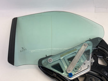 2004-2011 Saab 9-3 Convertible Rear Left Side Quarter Window Glass w/ Regulator