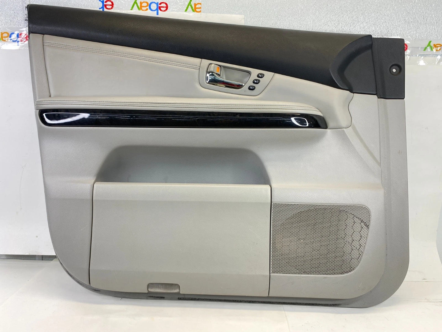 2007-2009 LEXUS RX350 FRONT LEFT DRIVER DOOR INTERIOR PANEL BEZEL TRIM OEM