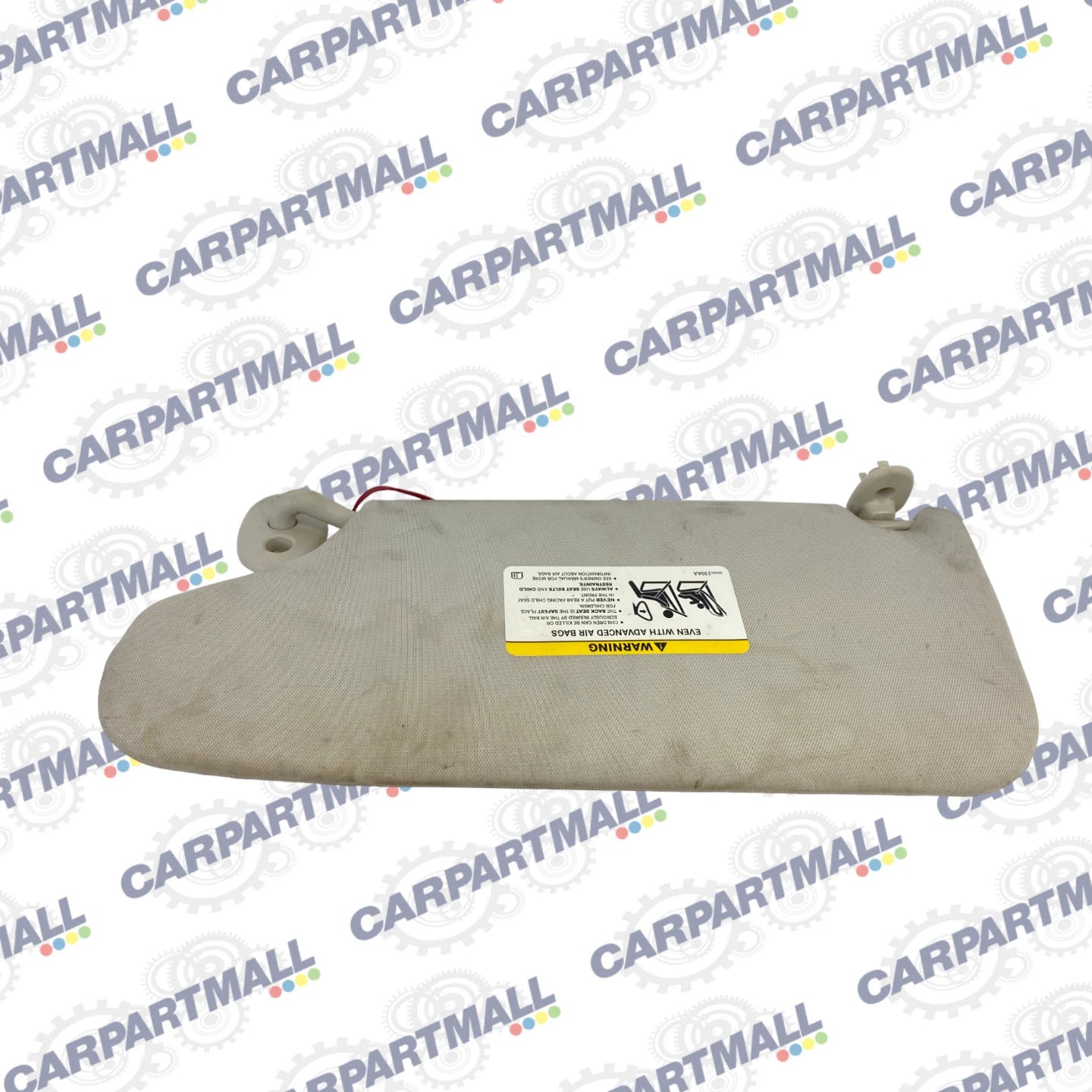 2007-2011 DODGE NITRO RIGHT PASSENGER SIDE SUN VISOR SHADE W/ ILLUMINATION OEM