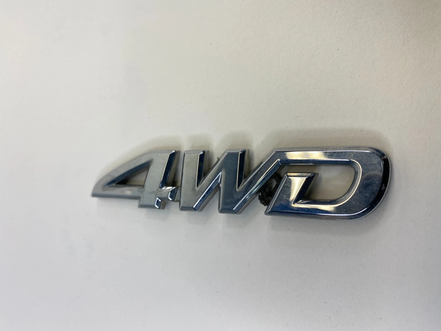 06-12 TOYOTA RAV4 REAR RIGHT SIDE TRUNK LID DOOR LOGO EMBLEM BADGE CHROME OEM