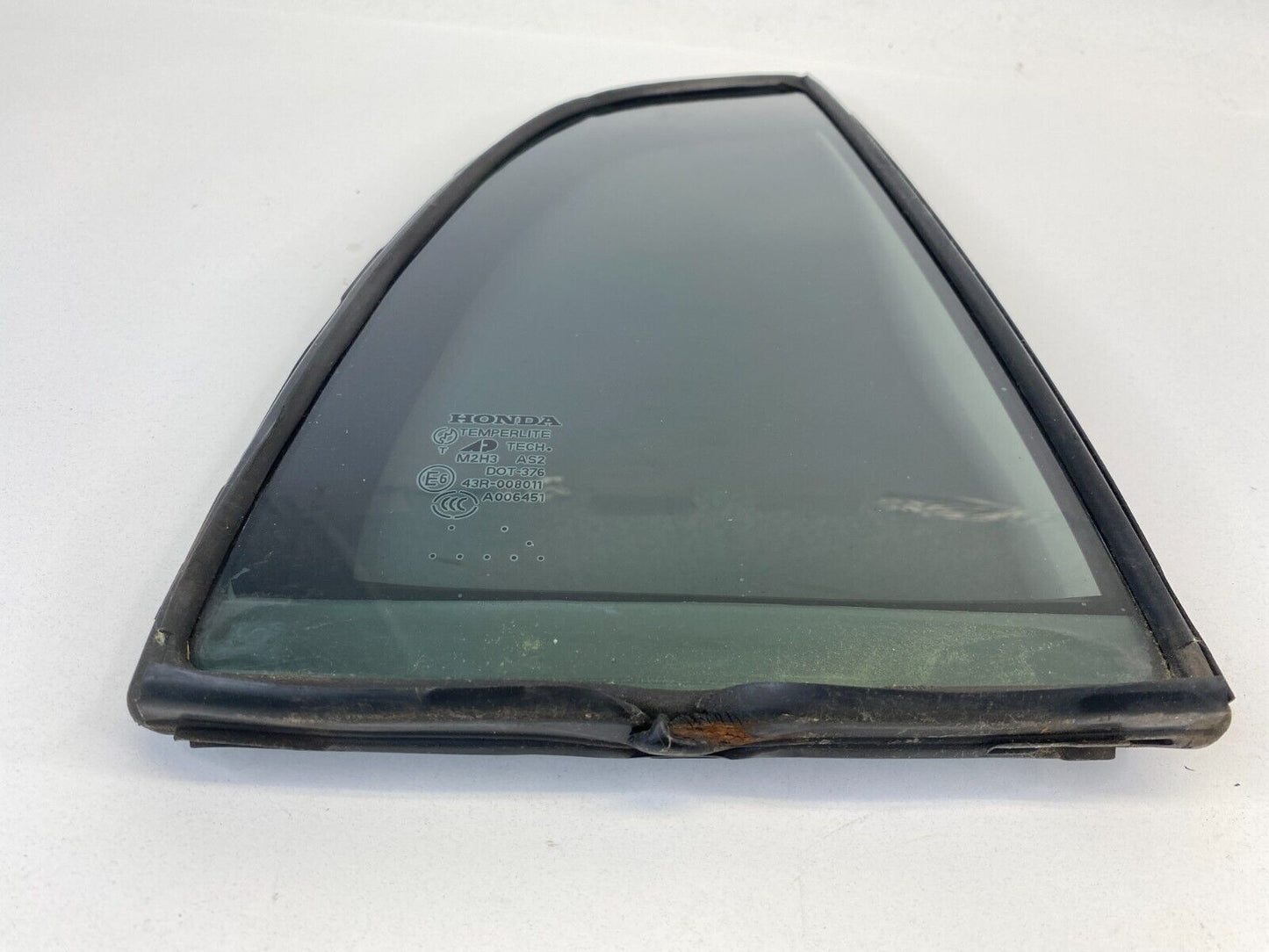 2004-2008 Acura TL Sedan Rear Right Side Door Window Quarter Glass 73441-SEP OEM