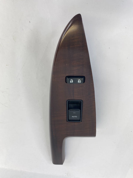 2009-2012 TOYOTA VENZA FRONT RIGHT DOOR POWER WINDOW CONTROL SWITCH W/ BEZEL OEM