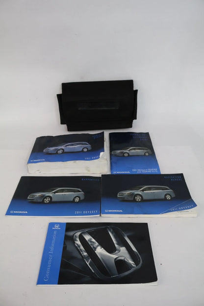 2011 HONDA ODYSSEY OWNER’S MANUAL SET W/ CASE QUICK GUIDE WARRANTY BOOKS OEM