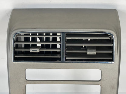 2007-2010 LINCOLN MKX DASH RADIO CLIMATE CONTROL PANEL BEZEL TRIM W/ AIR VENT