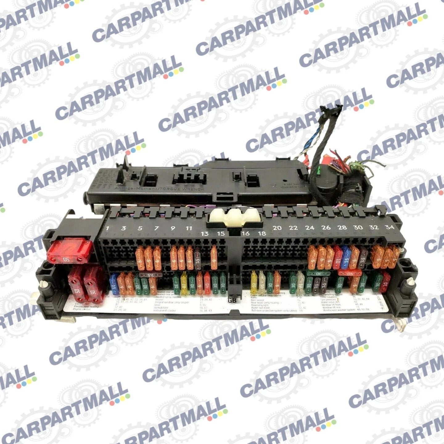 2001-2006 BMW 325CI RIGHT POWER DISTRIBUTION FUSE RELAY BOX PANEL 8364542 OEM
