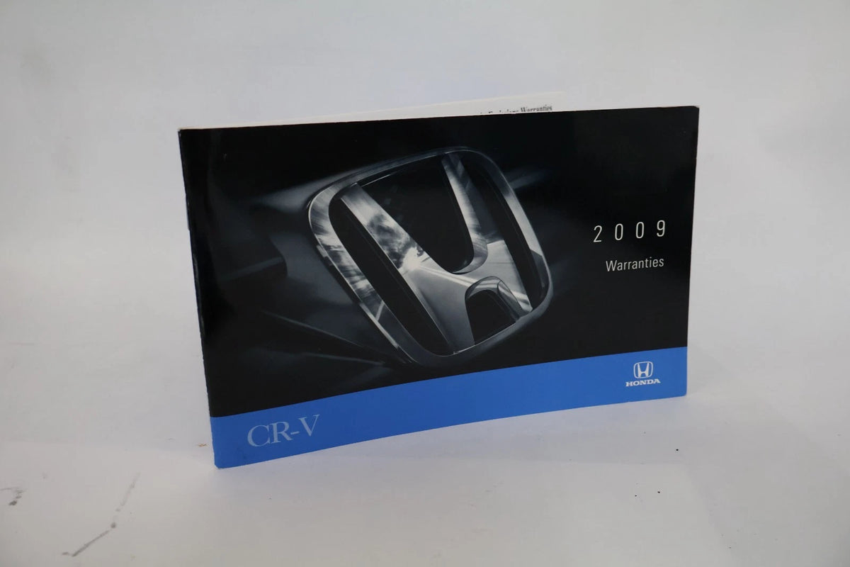 2009 HONDA CR-V OWNERS MANUAL CONSUMER INFO WARRANTY BOOK W/ CASE OEM