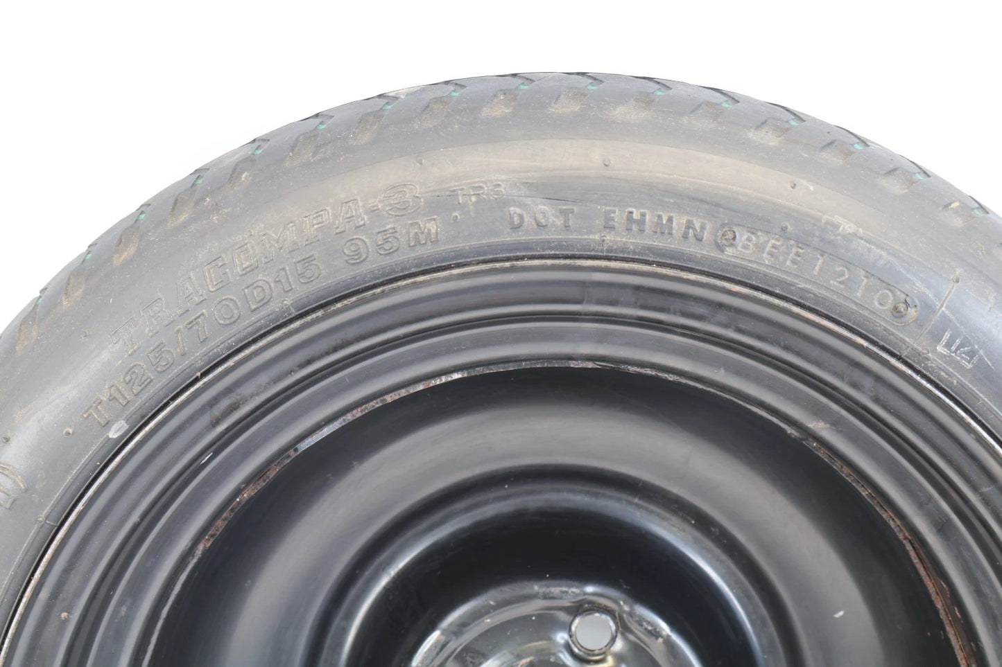 2009-2013 HONDA FIT SPARE TIRE COMPACT DONUT WHEEL RIM T125/70D15 95M OEM