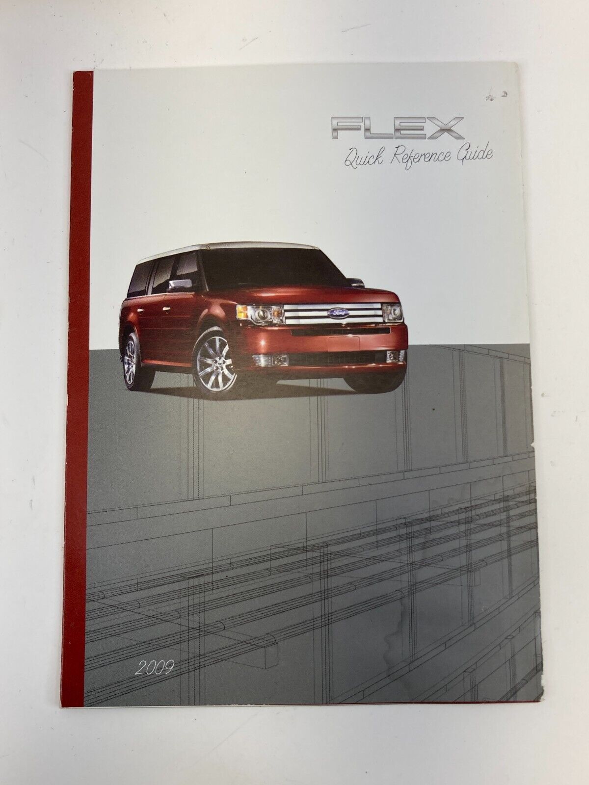 2009 Ford Flex Owners Owner´s Manual Warranty Guide Navigation System Case OEM