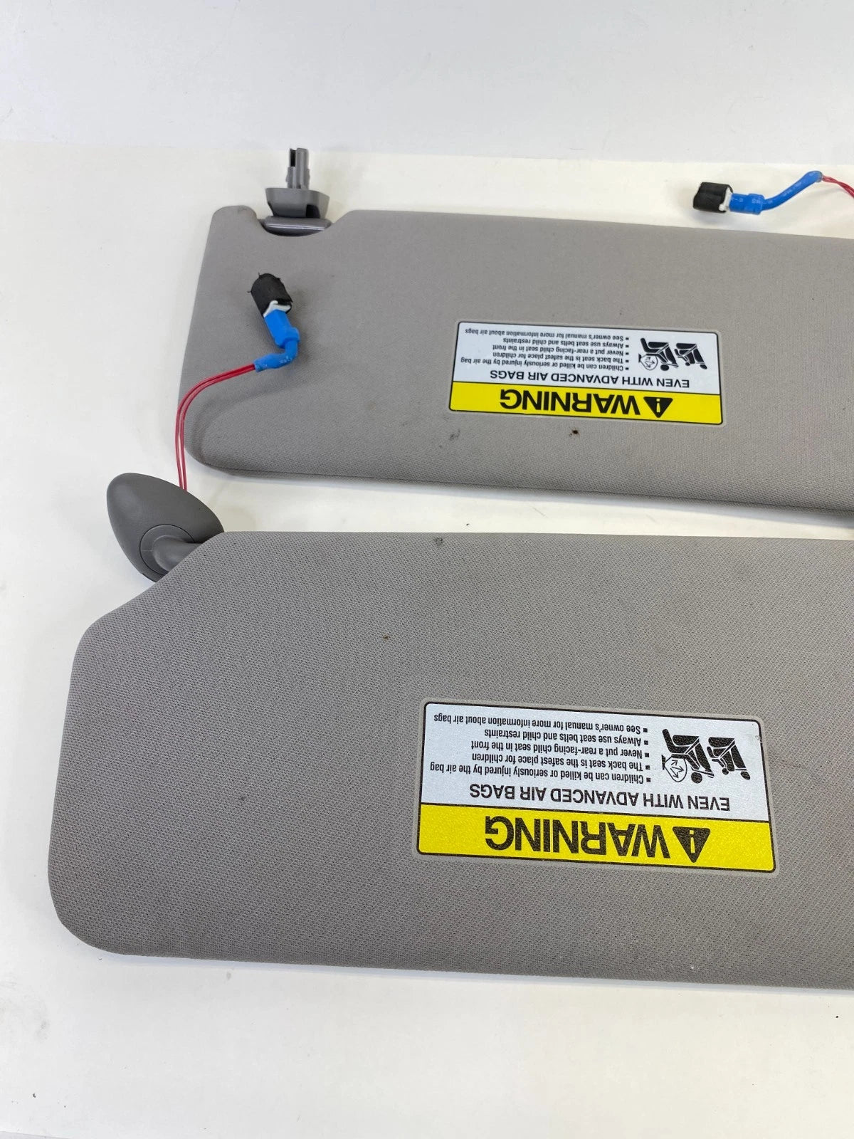 2008-2012 Honda Accord Left & Right Sunvisor Sun Visor Shade Set w/ Mirror OEM